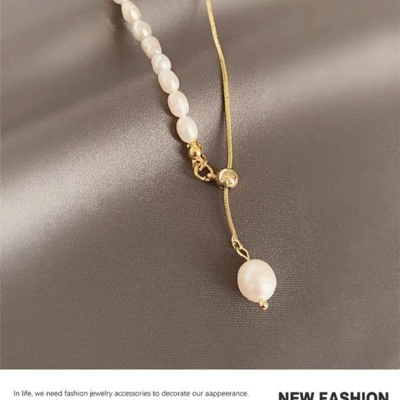 INS Style Natural  Luxury Pearl Necklace - Picture 2 of 6
